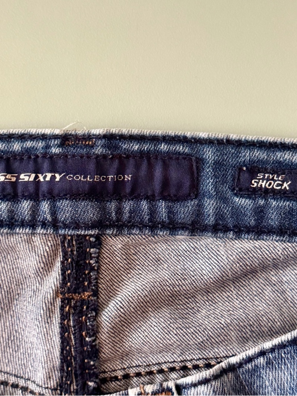 Miss Sixty Low Rise Skinny Jeans Size 25 Distressed Y2K Grunge Punk Denim - Picture 7 of 12